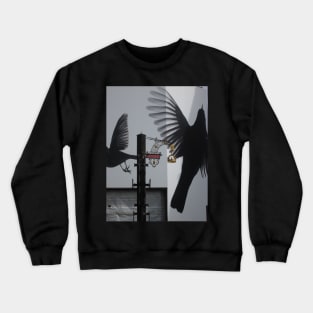 Blackbirds In Leicester Square, London (2) Crewneck Sweatshirt